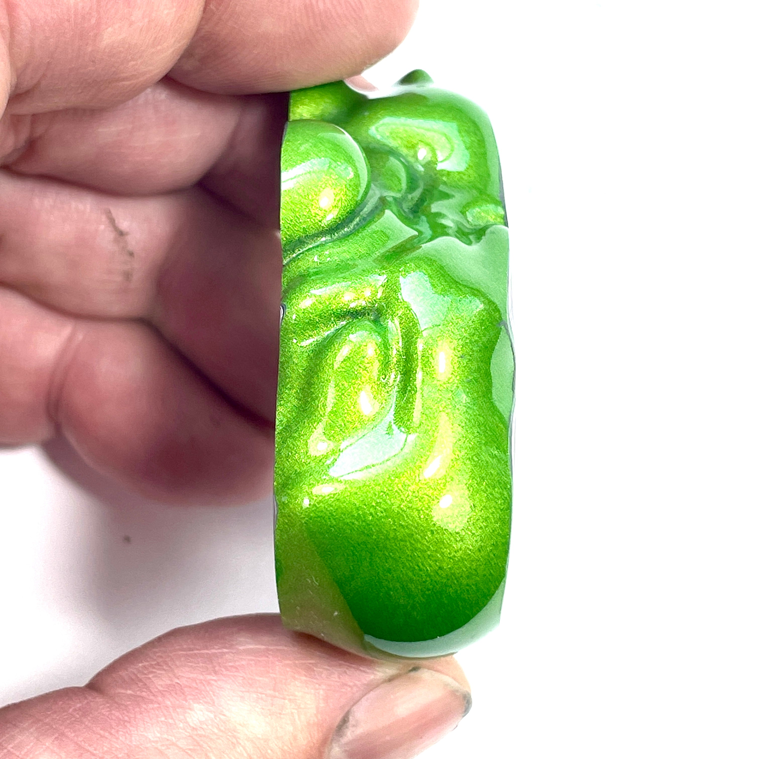 DVH Jeep Fordite Mojito Green Specimen Polished Face Michigan (6528) - DVHdesigns