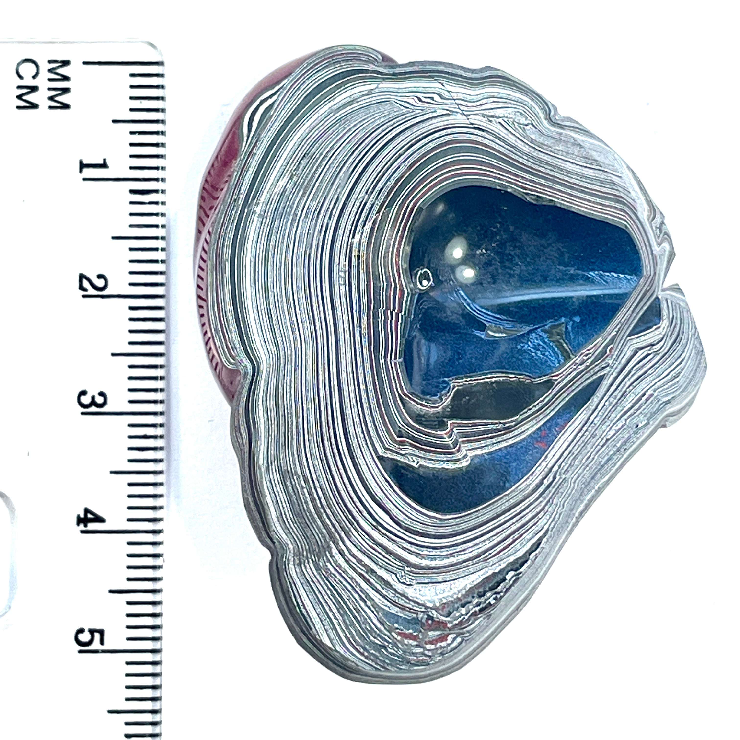 DVH Jeep Fordite Tuscadero Pink Specimen Polished Face Michigan (6529) - DVHdesigns