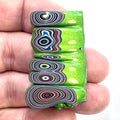 DVH Jeep Fordite Mojito Green Specimen Polished Face Michigan (6532) - DVHdesigns