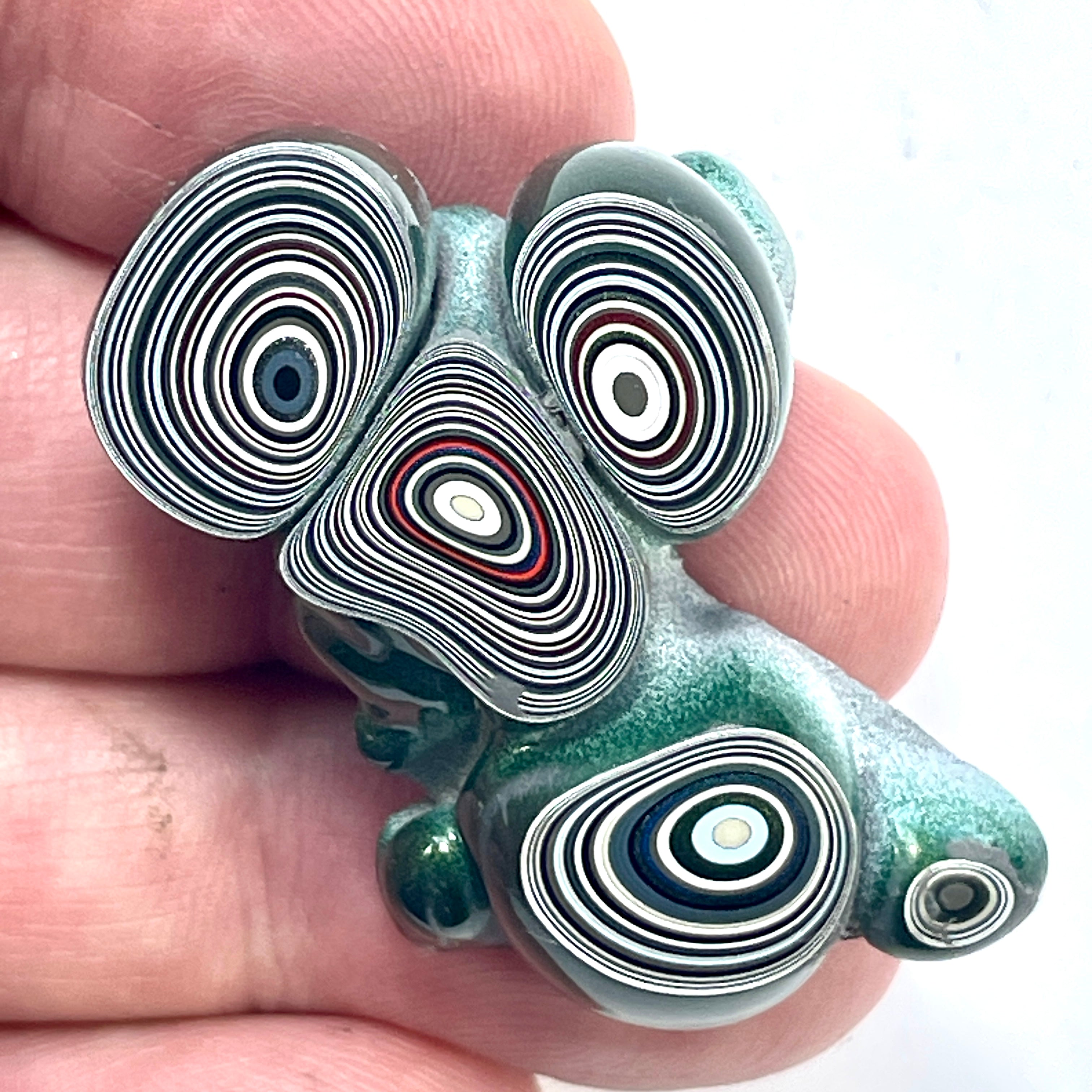 DVH Genuine Fordite Specimen Polished Face Michigan Chv Frd Jp (6533) - DVHdesigns