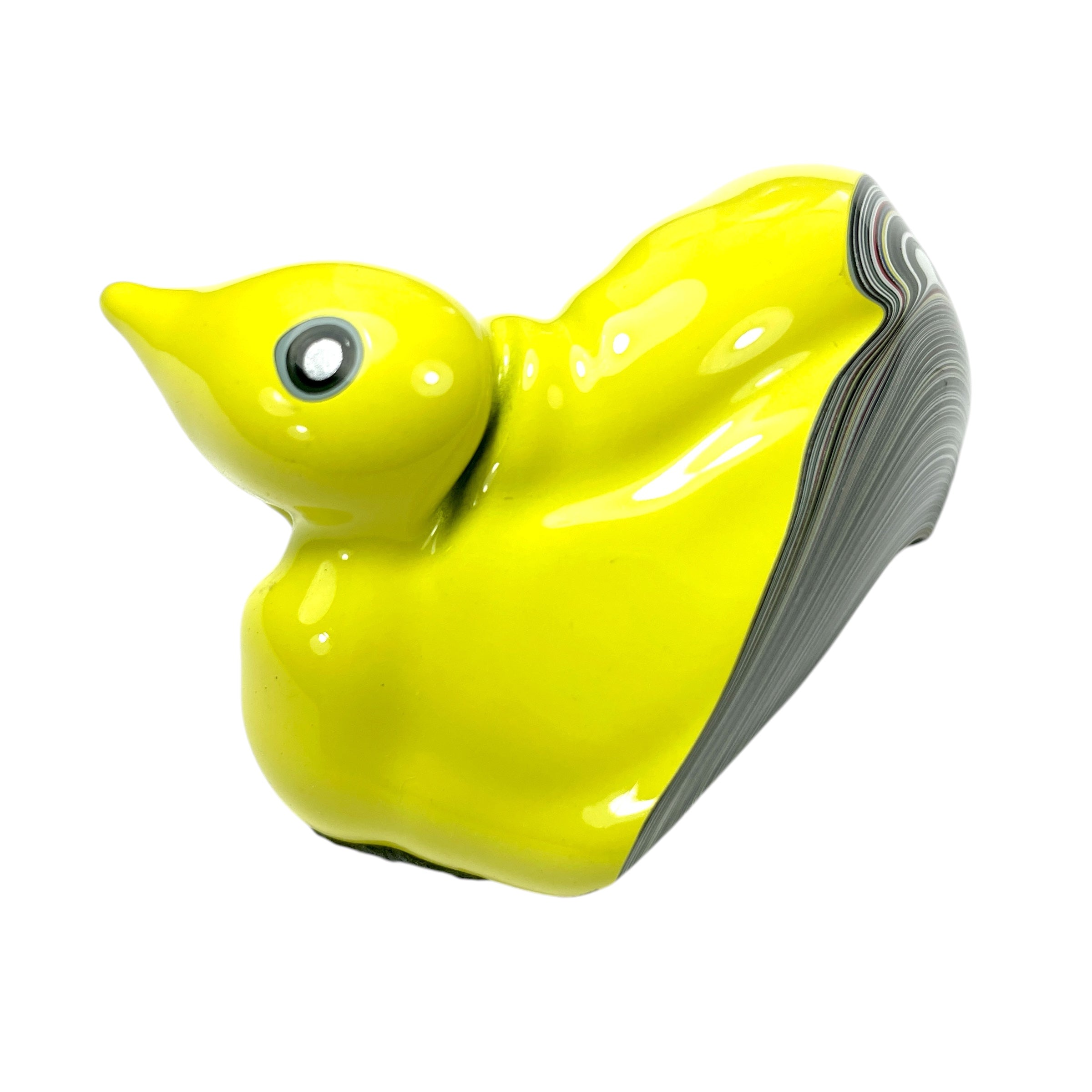 DVH Jeep High Velocity Yellow Fordite Easter PEEP Natural Sculpture OOAK (6544) - DVHdesigns