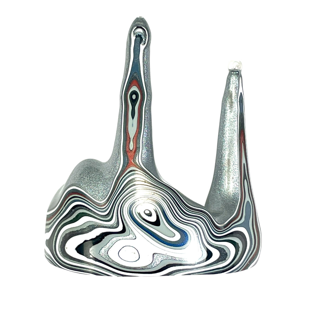 DVH Genuine Fordite Stalactite Drip Polished Face Specimen Chv Frd Jp (6667) - DVHdesigns