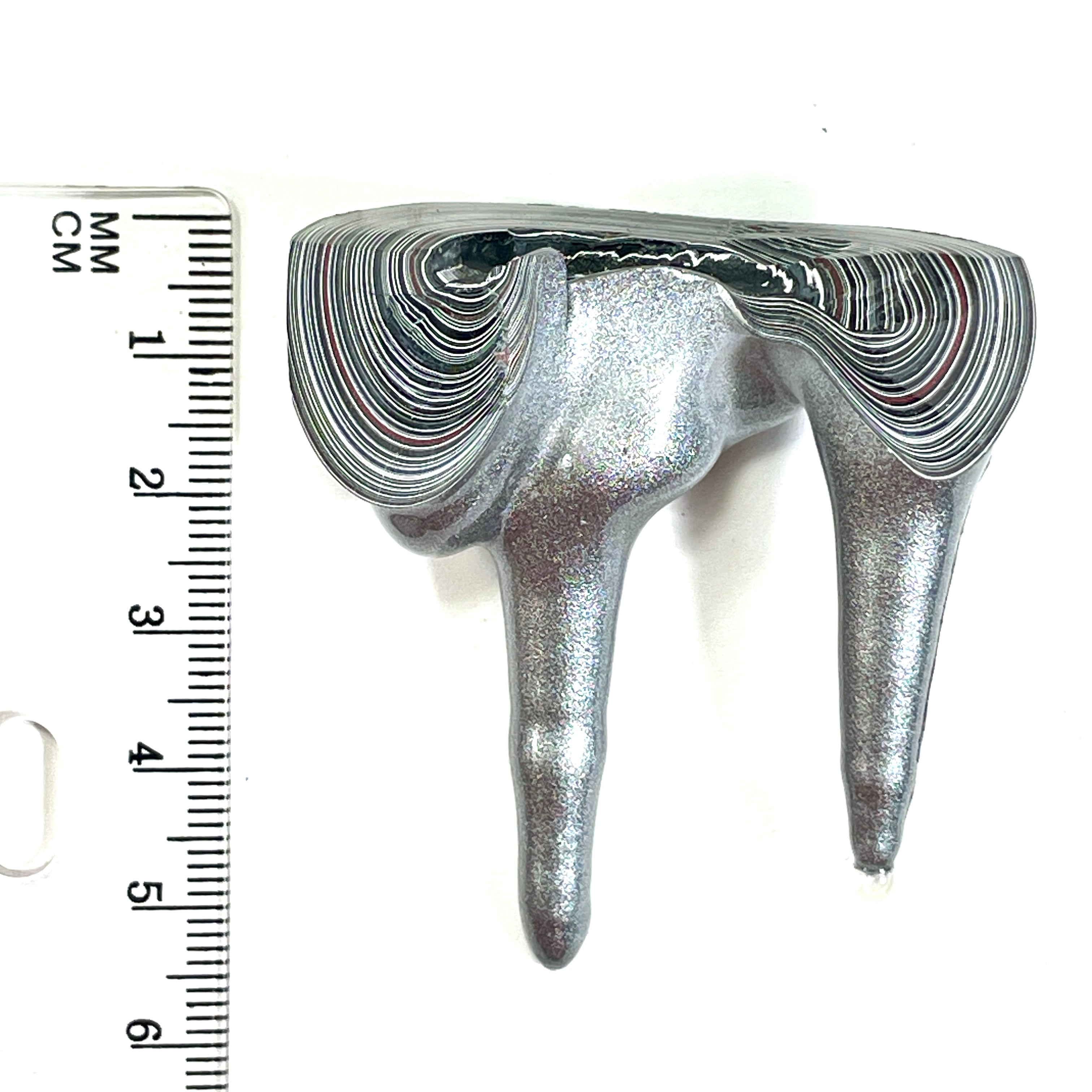 DVH Genuine Fordite Stalactite Drip Polished Face Specimen Chv Frd Jp (6667) - DVHdesigns