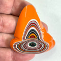 DVH Joose Orange Jeep Fordite Polished Face Specimen Michigan (6672) - DVHdesigns
