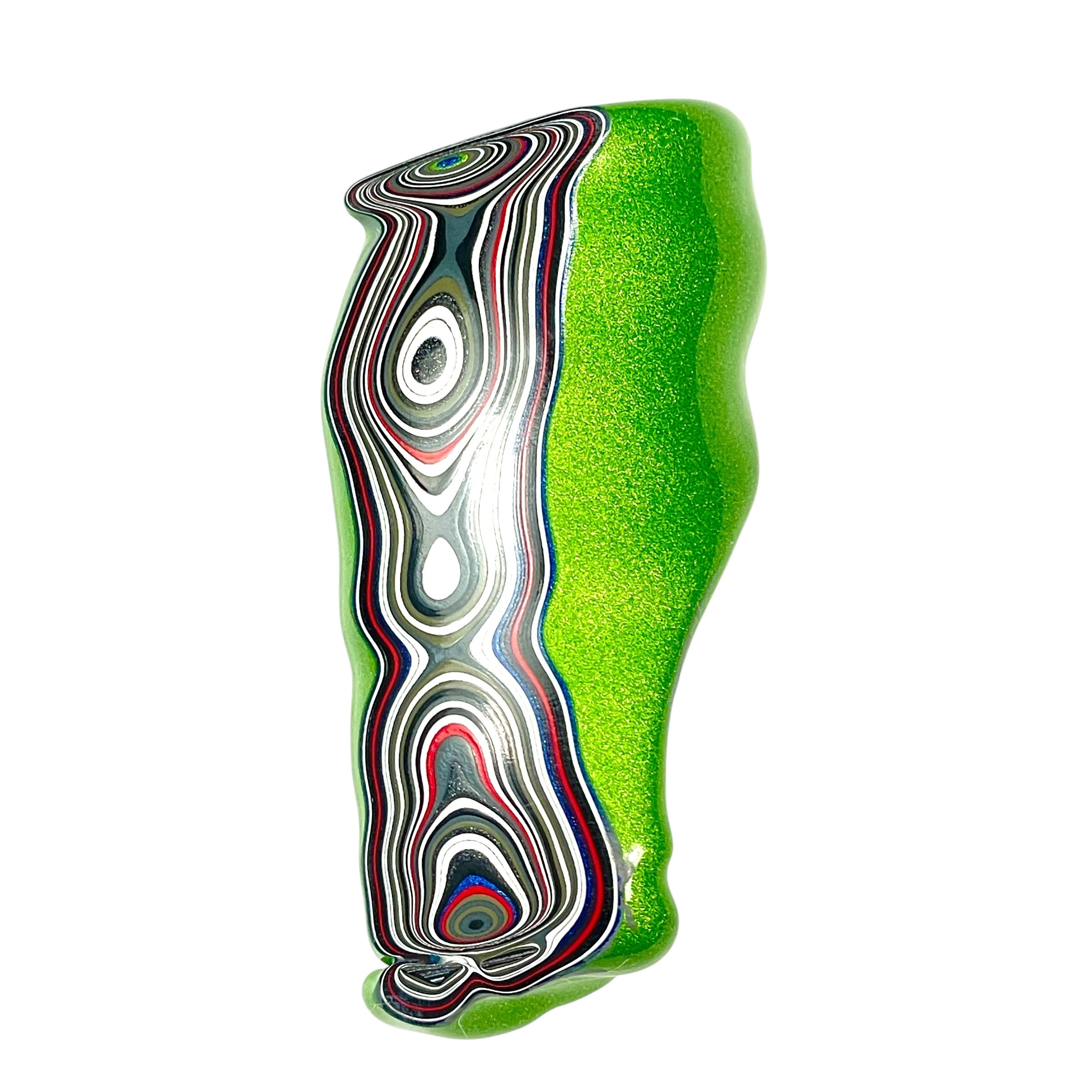 DVH Genuine Fordite Specimen Polished Face Michigan Chv Frd Jp (6695)