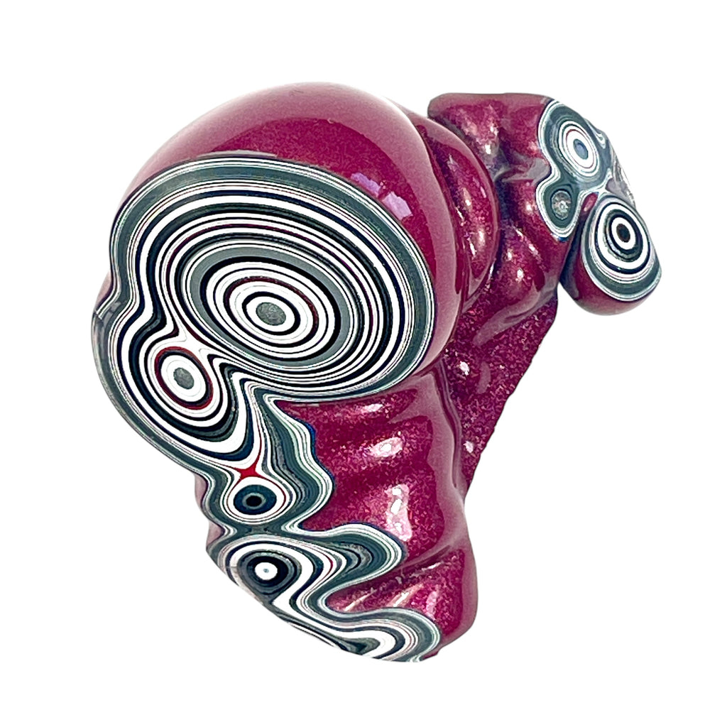 DVH Tuscadero Pink Jp Fordite Specimen Polished Face Michigan (6701)