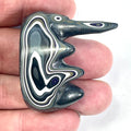 DVH Genuine Fordite Stalactite Specimen Polished Face Michigan Chv Frd Jp (6704)