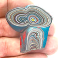 DVH Bikini Pearl Blue Jp Fordite Specimen Polished Face Michigan (6706)