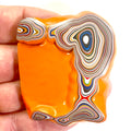 DVH Joose Orange Jp Fordite Specimen Polished Face Michigan (6708)