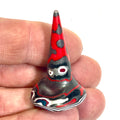DVH Rare Michigan Fordite Hex Bolt Cap Stalactite Cabochon 25x25x40mm (6758)