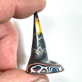 DVH Rare Michigan Fordite Hex Bolt Cap Stalactite Cabochon 25x25x40mm (6759)