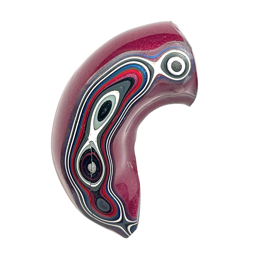 DVH Jp Tuscadero Pink Fordite Genuine Michigan Polished Face Specimen (6804)