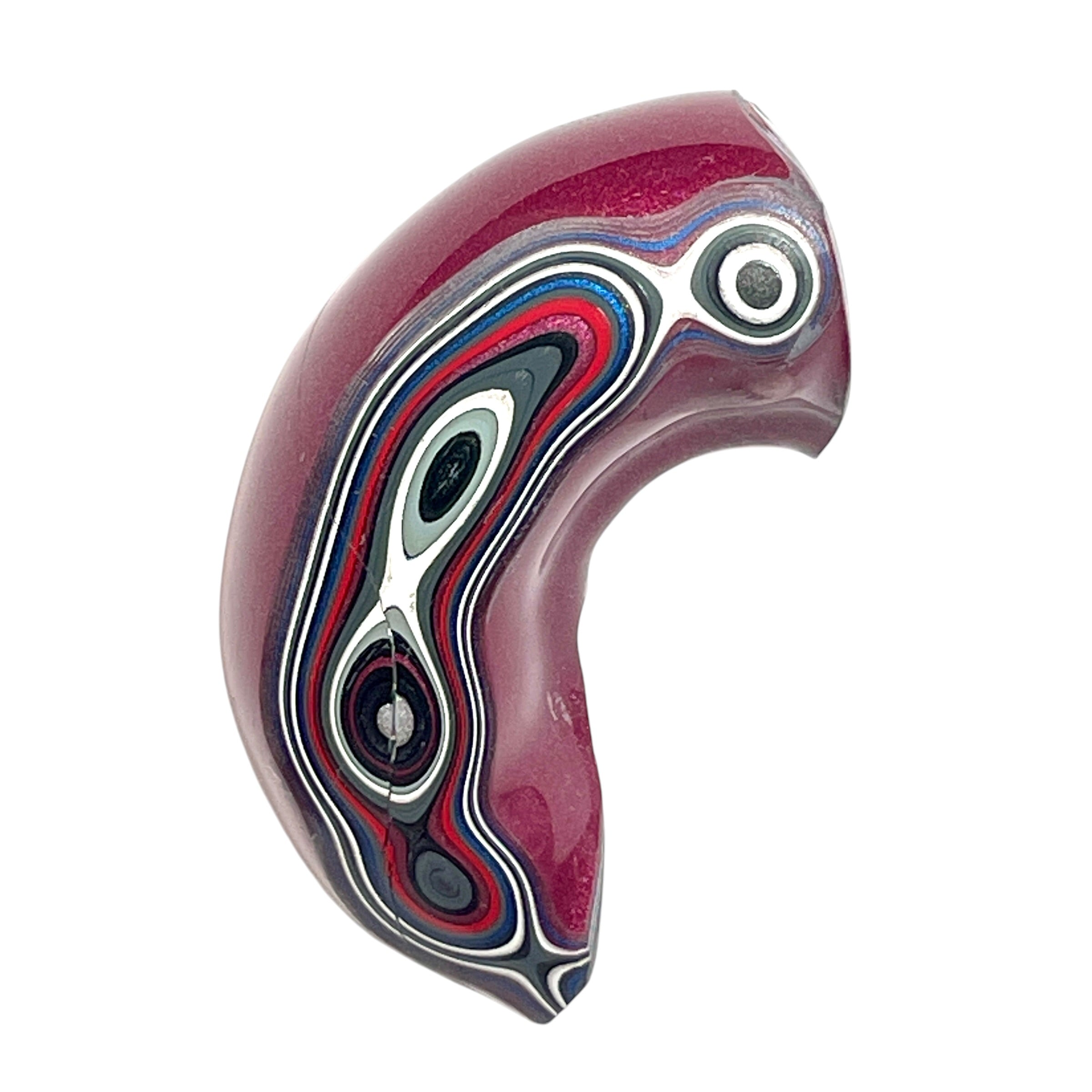 DVH Jp Tuscadero Pink Fordite Genuine Michigan Polished Face Specimen (6804)