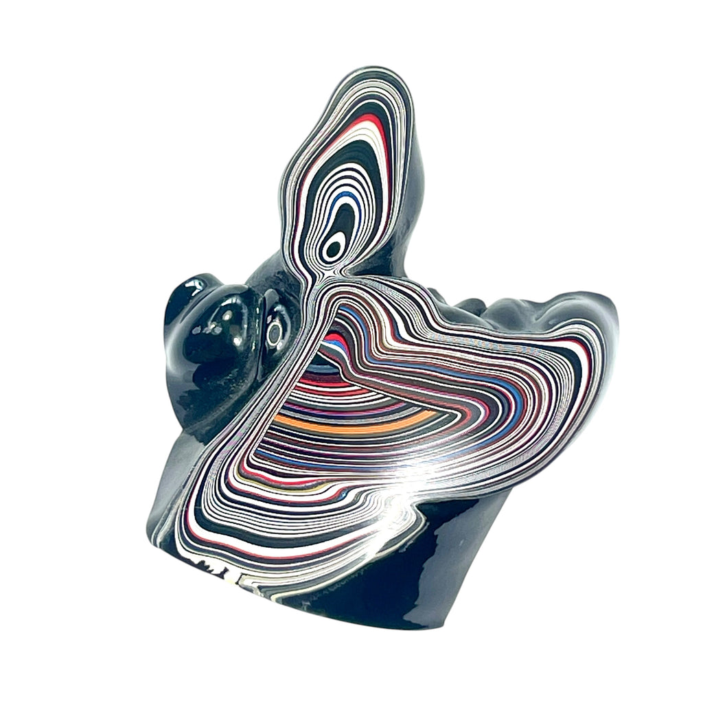 DVH Fordite Specimen Polished Face Michigan Chv Frd Jp (6849)