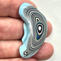 DVH Fordite Specimen Polished Face Michigan Chv Frd Jp (6852)