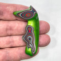 DVH Mojito Green Jp Fordite Seahorse Specimen Polished Face Michigan (6863)