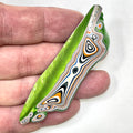 DVH Mojito Green Jp Fordite Specimen Polished Face Michigan (6864)