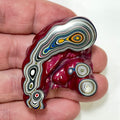 DVH Tuscadero Pink Jp Fordite Polished Face Specimen Michigan (7013)