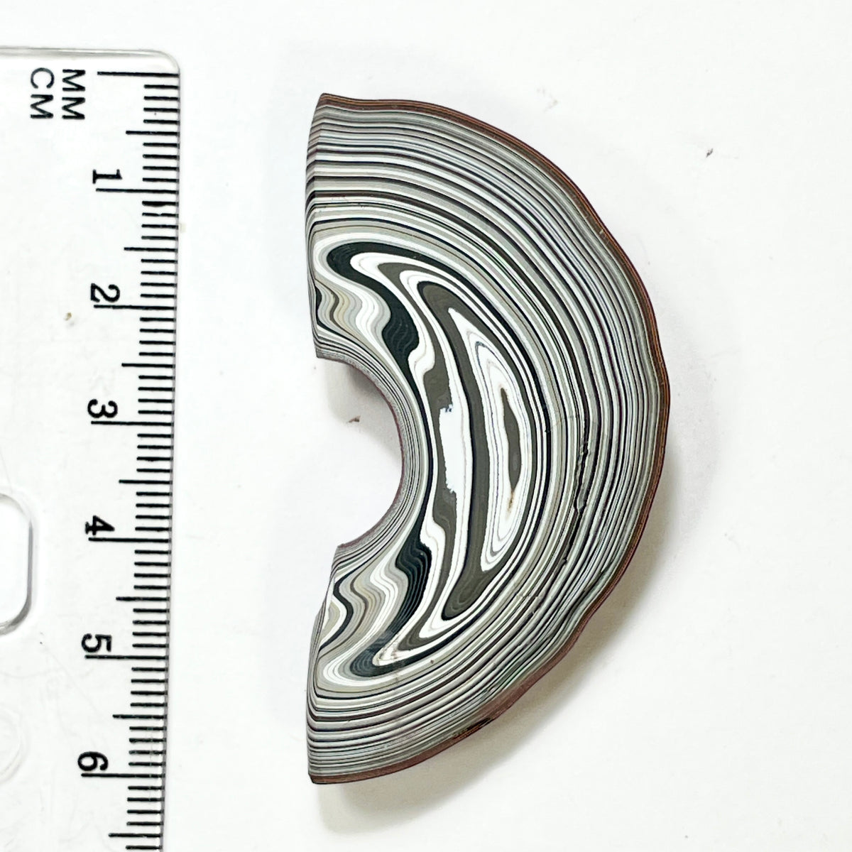 DVH Tuscadero Pink Jp Fordite Polished Face Specimen Michigan (7015)