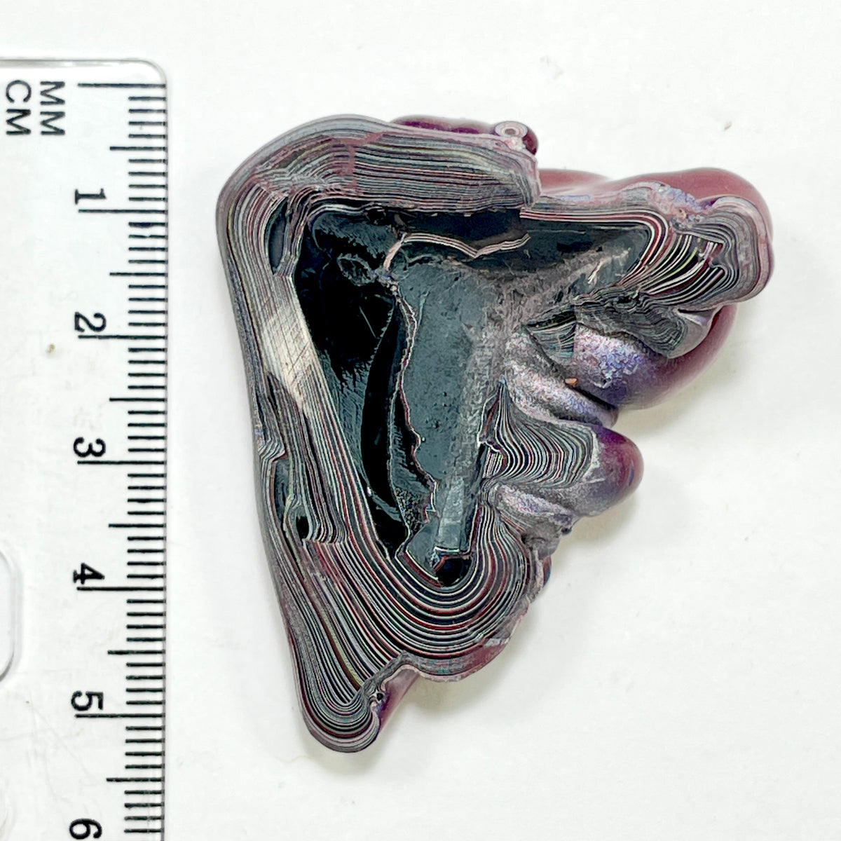 DVH Tuscadero Pink Jp Fordite Polished Face Specimen Michigan (7016)