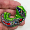 DVH Mojito Green Jp Fordite Polished Face Specimen Michigan (7018)