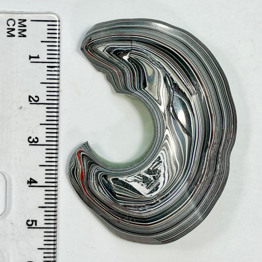 DVH Mojito Green Jp Fordite Polished Face Specimen Michigan (7019)