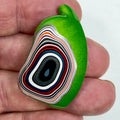 DVH Mojito Green Jp Fordite Polished Face Specimen Michigan (7022)