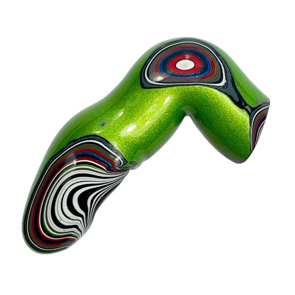 DVH Mojito Green Jp Fordite Polished Face Specimen Michigan (7024)