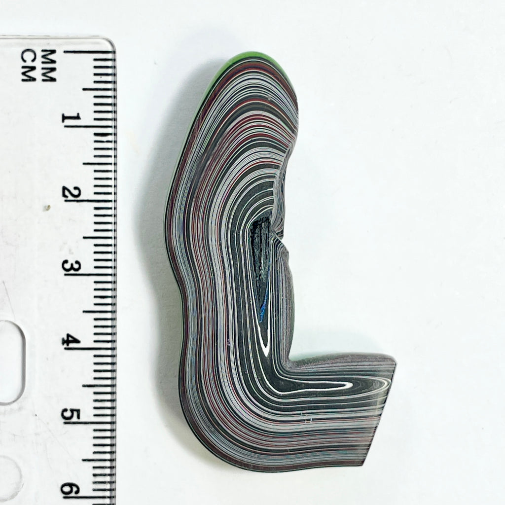 DVH Mojito Green Jp Fordite Polished Face Specimen Michigan (7024)