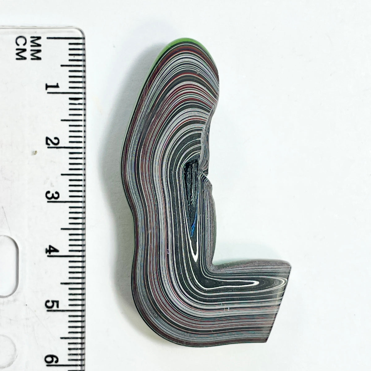 DVH Mojito Green Jp Fordite Polished Face Specimen Michigan (7024)