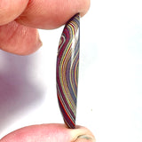 DVH Corvette Fordite Cabochon Recycled Car Paint Cab 35x15x7mm (5944)
