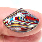 DVH Corvette Fordite Cabochon Recycled Car Paint Cab 16x23x4mm (5945)