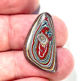 DVH Corvette Fordite Cabochon Recycled Car Paint Cab 29x15x4mm (5948)