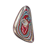 DVH Corvette Fordite Cabochon Recycled Car Paint Cab 29x15x4mm (5948)