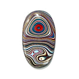 DVH Corvette Fordite Cabochon Recycled Car Paint Cab 19x11x3mm (5949)