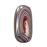 DVH Corvette Fordite Cabochon Recycled Car Paint Cab 26x13x4mm (6025)