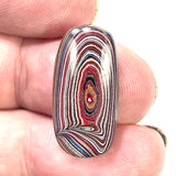 DVH Corvette Fordite Cabochon Recycled Car Paint Cab 26x13x4mm (6025)