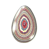 DVH Corvette Fordite Cabochon Recycled Car Paint Cab 24x17x3mm (6029)
