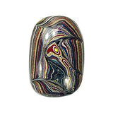 DVH Corvette Fordite Cabochon Recycled Car Paint Cab 24x17x5mm (6051)