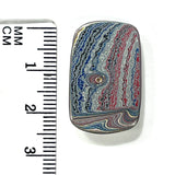 DVH Corvette Fordite Cabochon Recycled Car Paint Cab 26x17x4mm (6053)