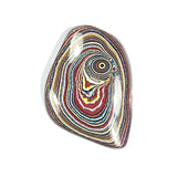 DVH Corvette Fordite Cabochon Recycled Car Paint Cab  24x16x4mm (6054)