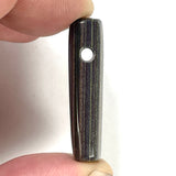 DVH Corvette Fordite Bead Pendant Recycled Car Paint 44x11x8mm (6066)