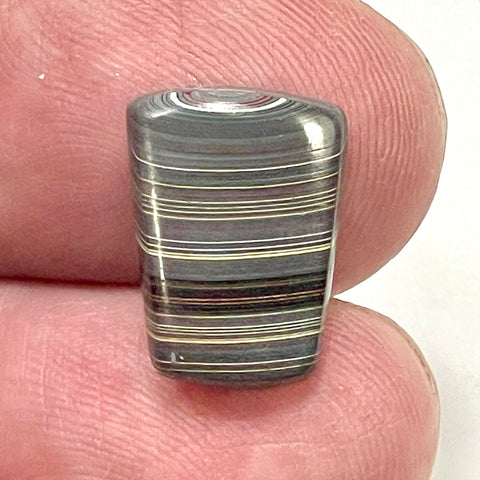 DVH Corvette Fordite Cabochon Genuine Bowling Green Ass. Car Paint Cab 15x10x3mm (6357) - DVHdesigns