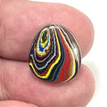DVH Corvette Fordite Cabochon Bowling Green Ass. Car Paint Cab 17x15x4mm (6362) - DVHdesigns