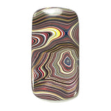 DVH Chatoyant Corvette Fordite Cabochon Genuine Bowling Green Ass. 49x25x5mm (6373) - DVHdesigns