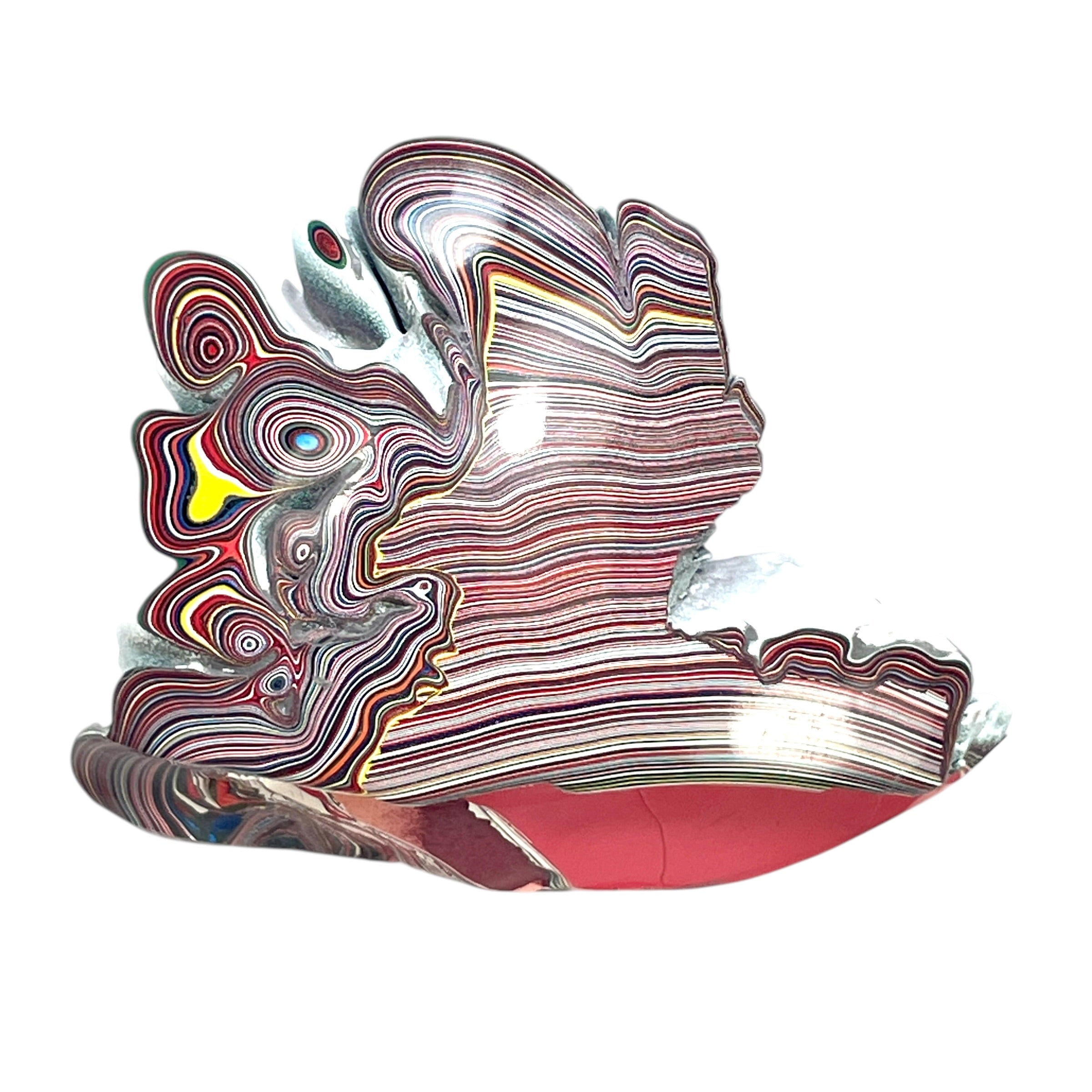 DVH 31g Corvette Fordite Polished Face Specimen Bowling Green KY Ass. (6547) - DVHdesigns