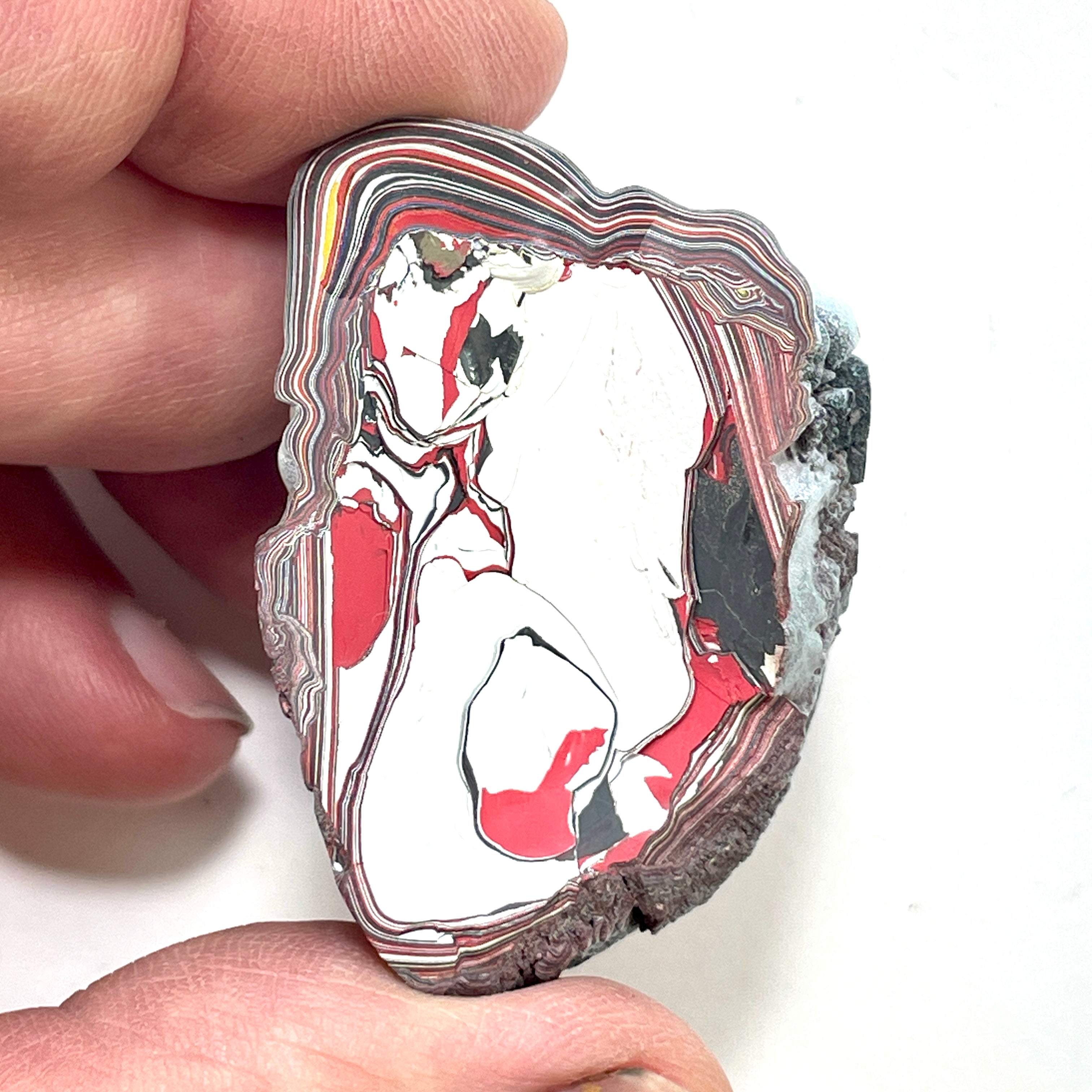 DVH 21g Corvette Fordite Polished Face Specimen Bowling Green KY Ass. (6555) - DVHdesigns