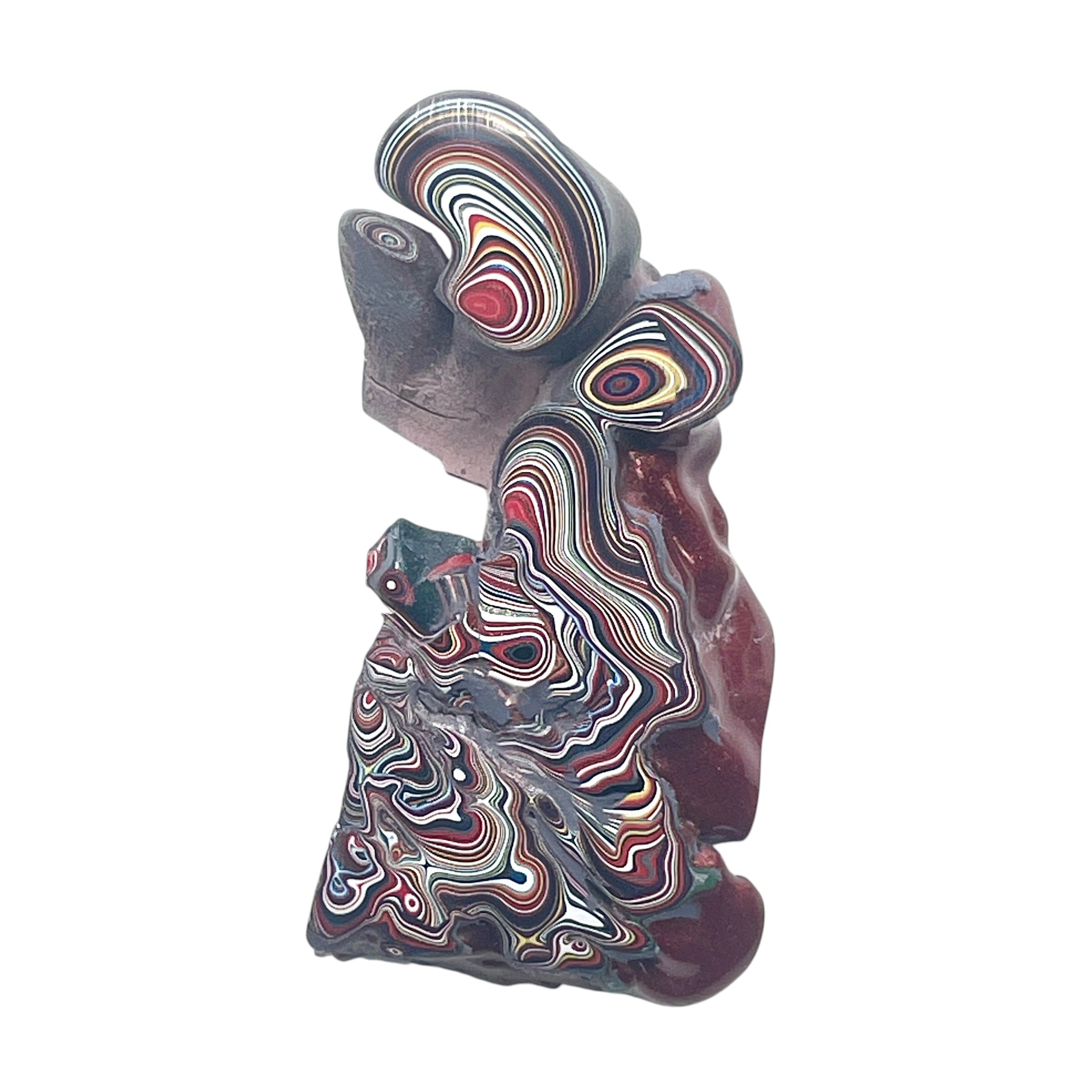 DVH 8g Corvette Fordite Polished Face Specimen Bowling Green KY Ass. (6579) - DVHdesigns