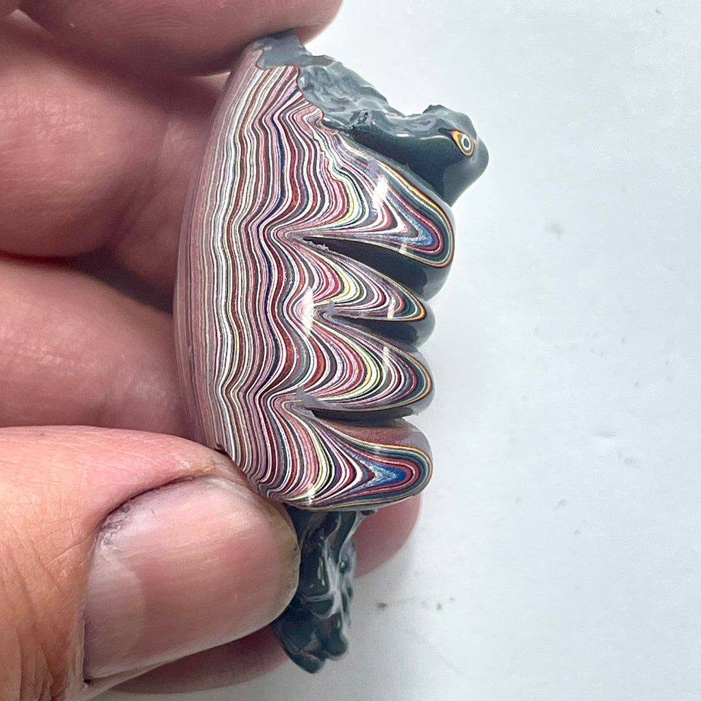 DVH 16g Corvette Fordite Polished Face Specimen Bowling Green KY Ass. (6581) - DVHdesigns