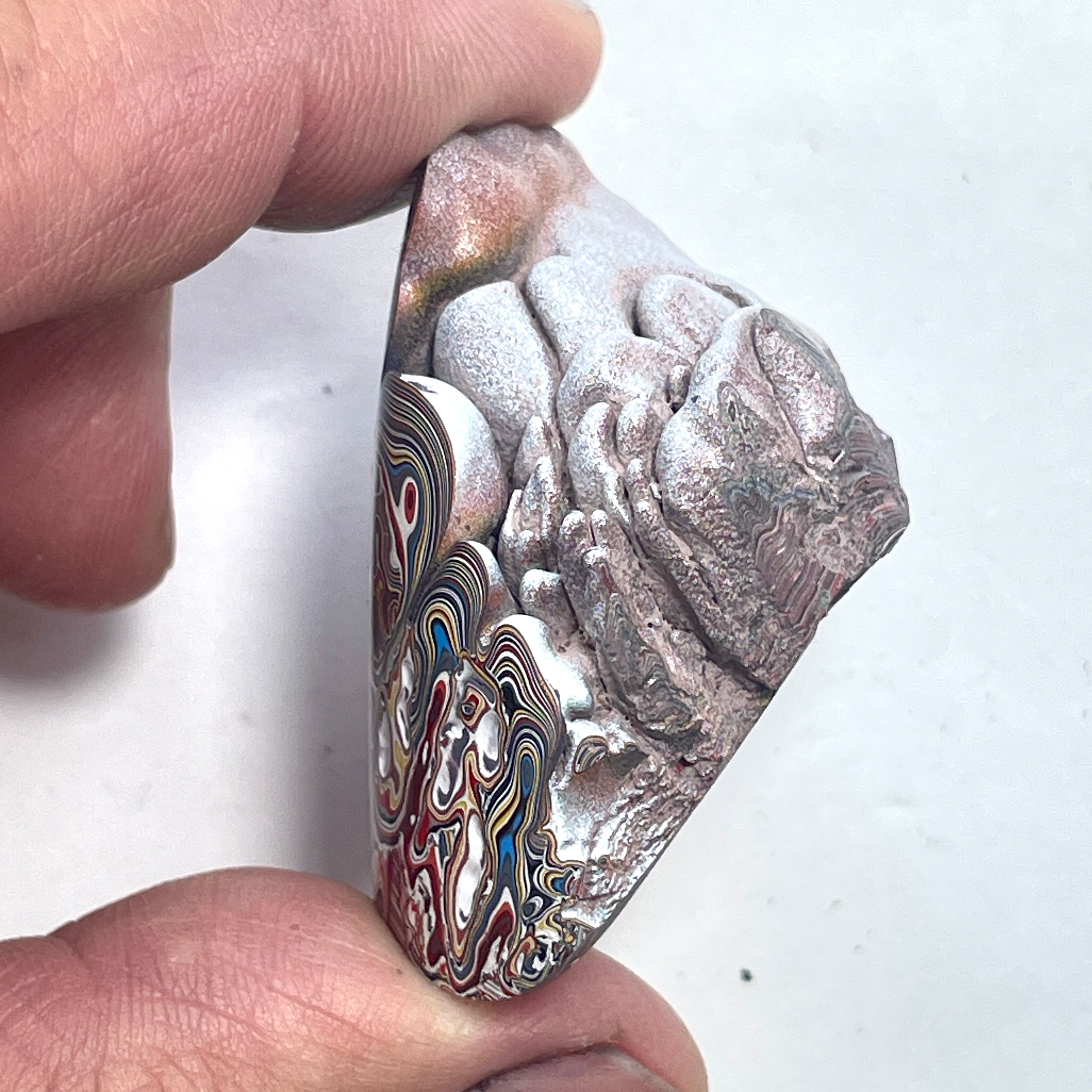 DVH 20g Corvette Fordite Polished Face Specimen Bowling Green KY Ass. (6582) - DVHdesigns